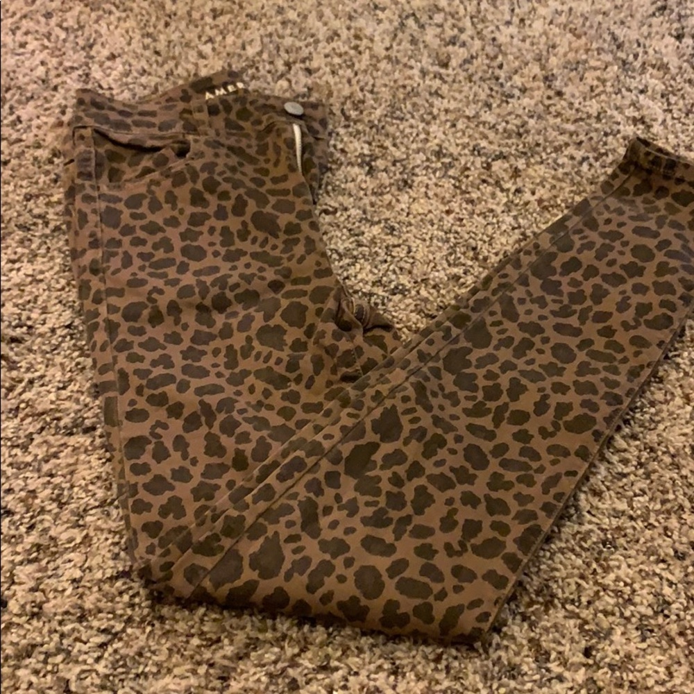 American eagle cheetah jeans